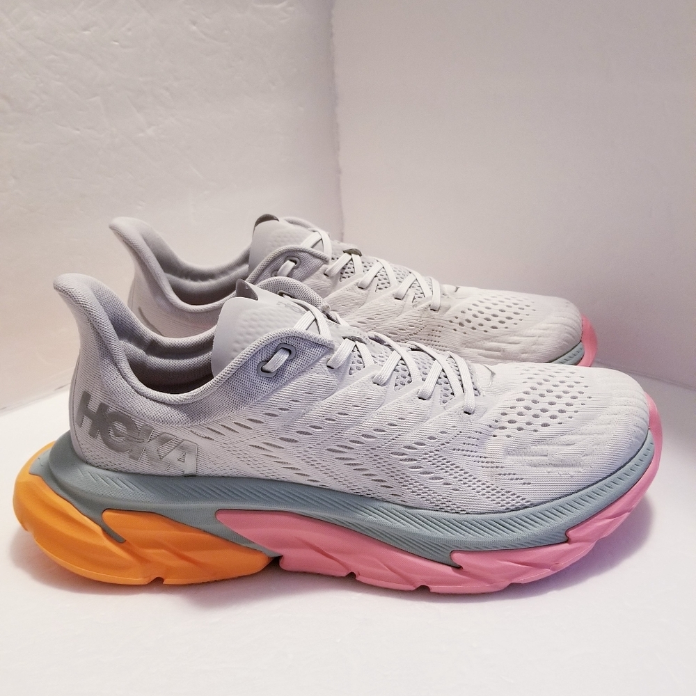 Hoka One One Clifton Edge Men Shoes Sz 11 Nimbus Cloud Lunar Rock 1110510-NCLR